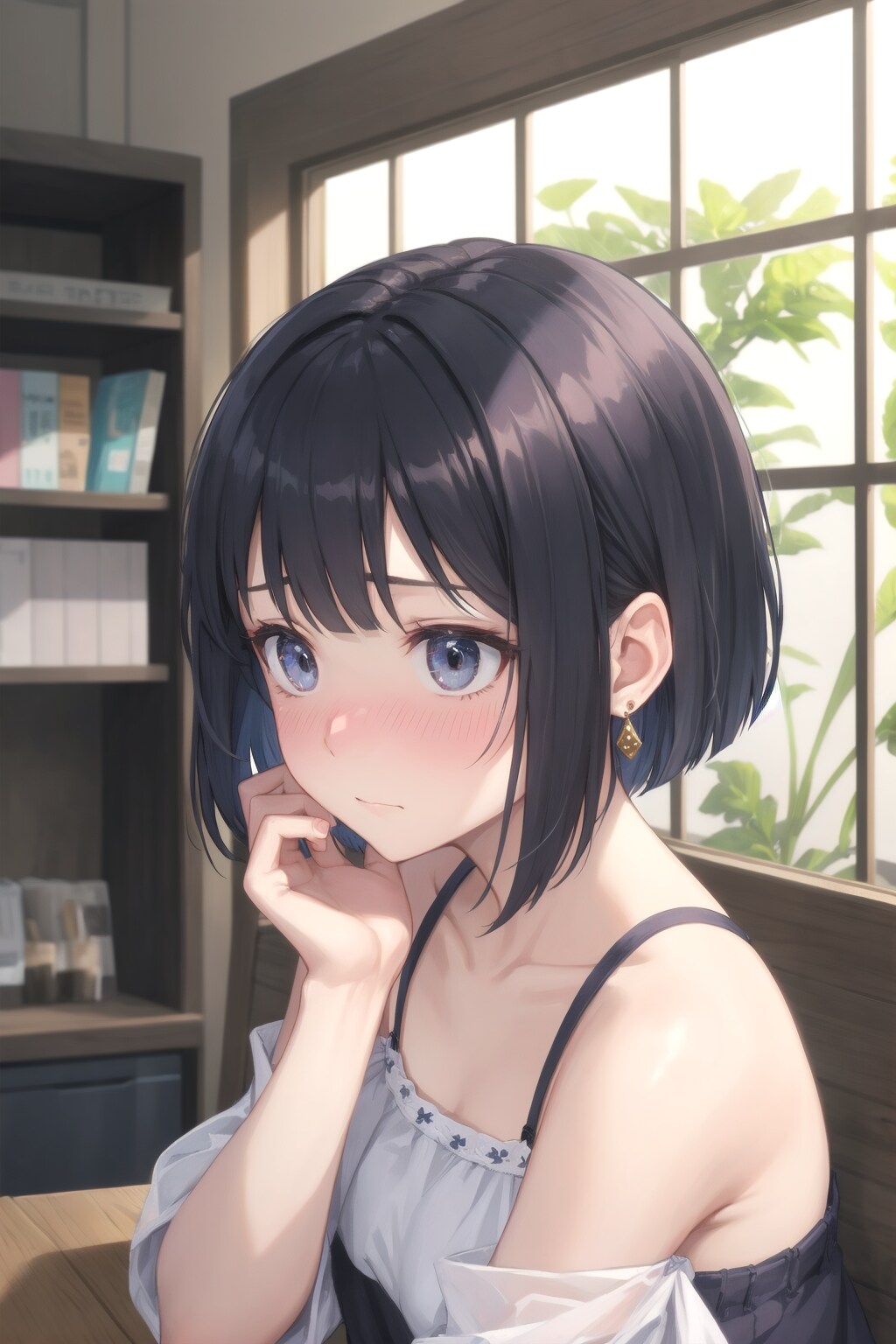 赤面 | の人気AIイラスト・グラビア