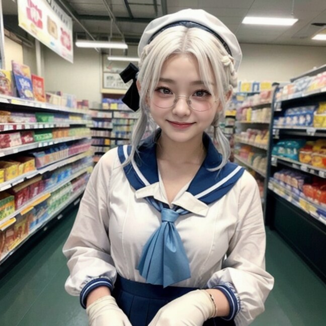 お菓子売り場大好きっ娘ちゃん