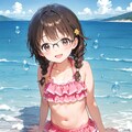 浜辺でもお疲れ委員長ちゃん 10枚目