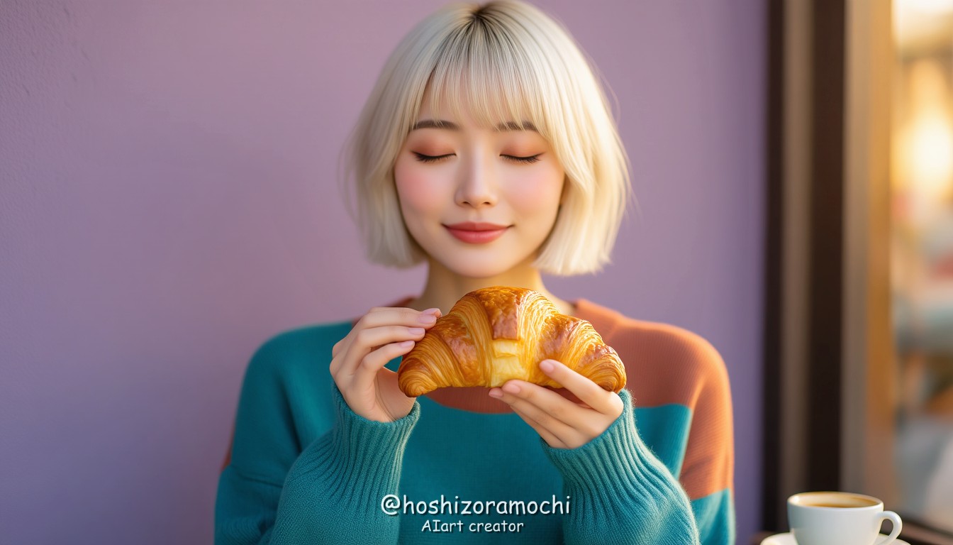 ゴールデンアワー、バターの輝き - Golden Hour, Butter Glow | の人気AIイラスト・グラビア