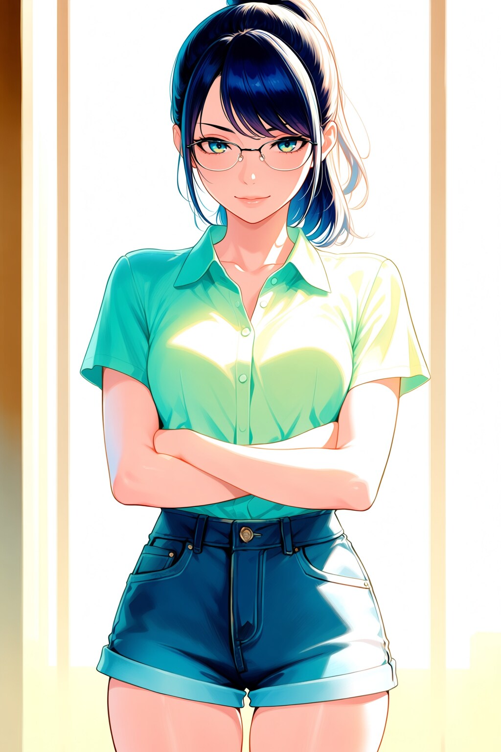 シバクラカズハさんのところのハリモトちゃん | の人気AIイラスト・グラビア