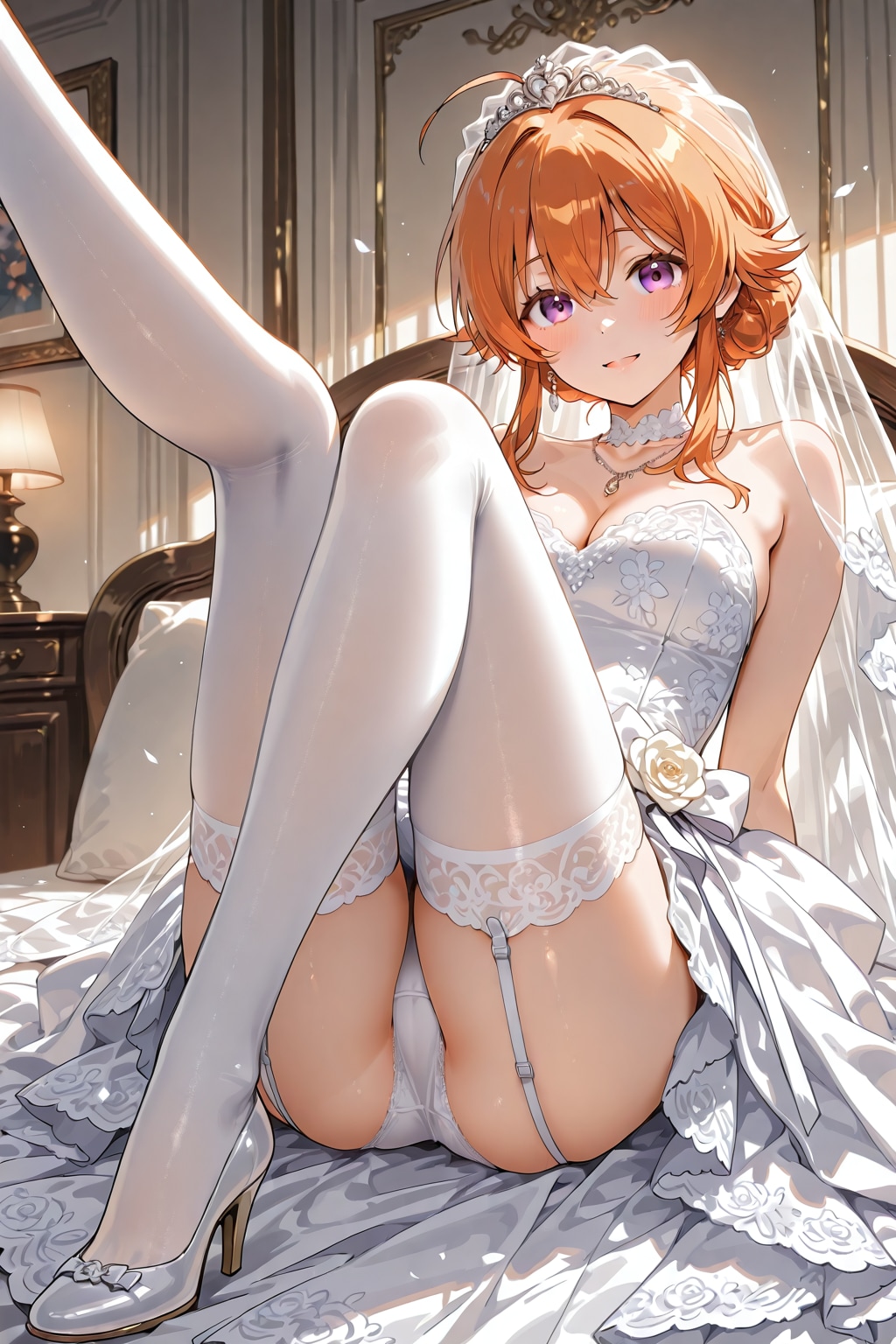 ドレスでグラビア