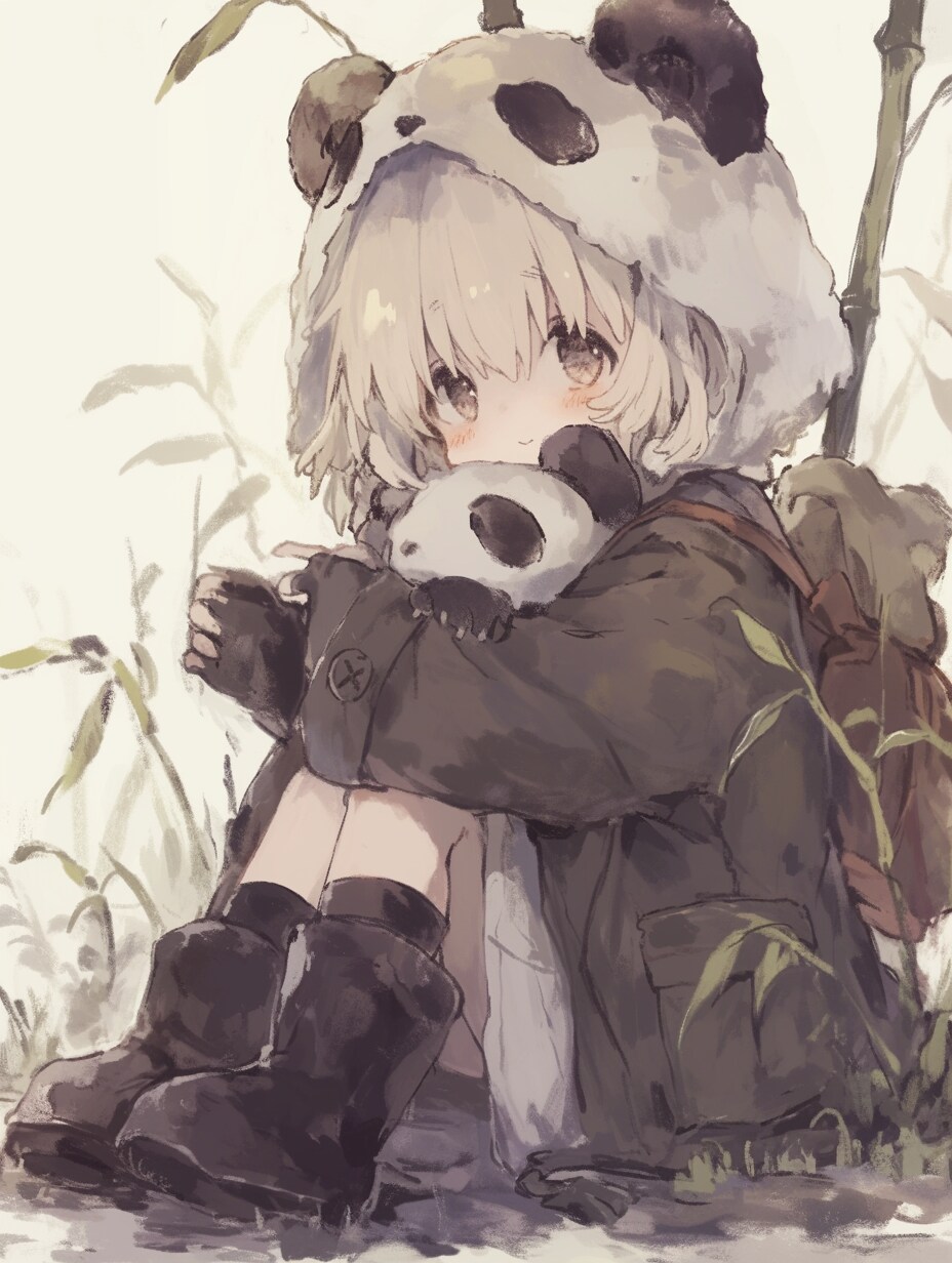 パンダ。 | の人気AIイラスト・グラビア