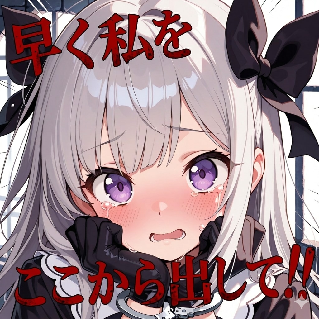 囚われのVEGAちゃん、涙の訴え！！