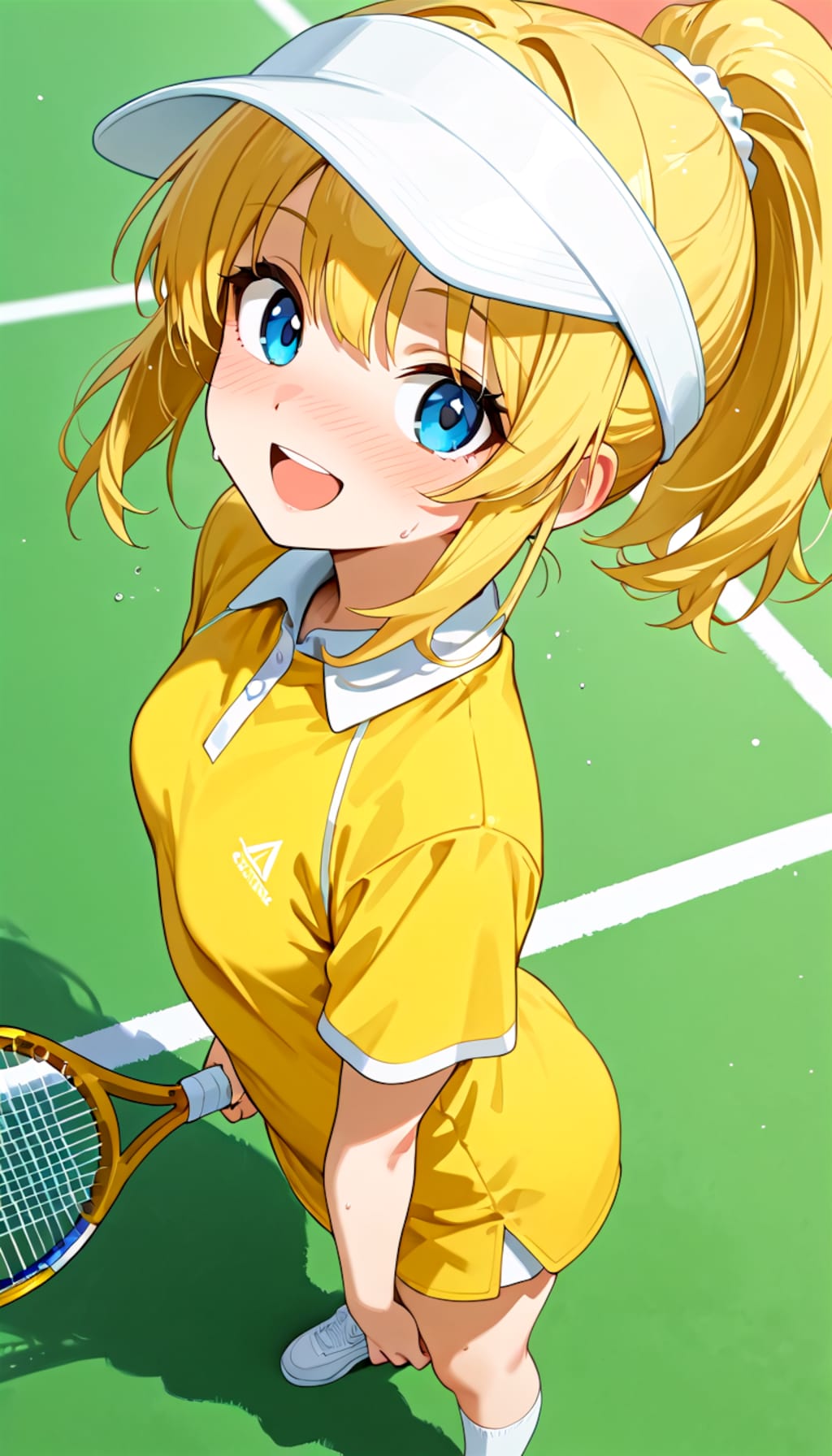 黄色髪ちゃん