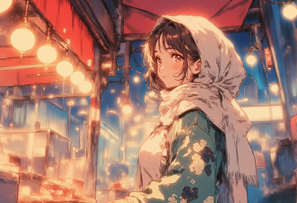 市場の売り子 2