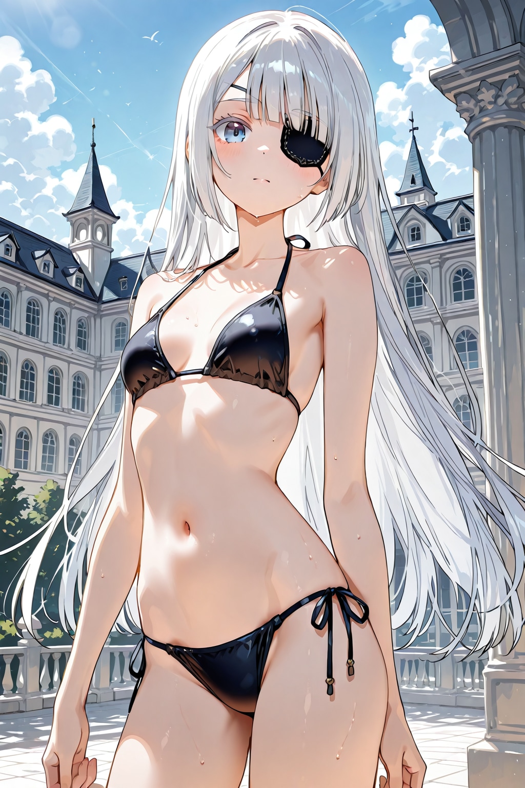 黒ビキニ