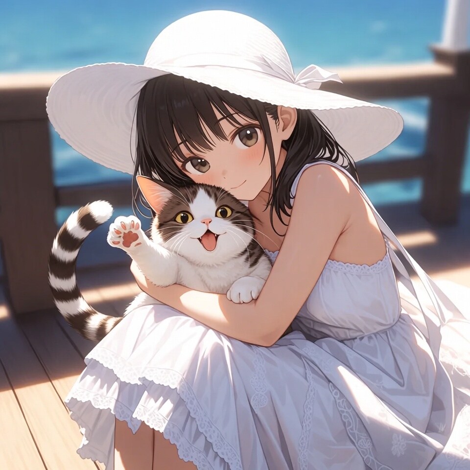 ねこと少女