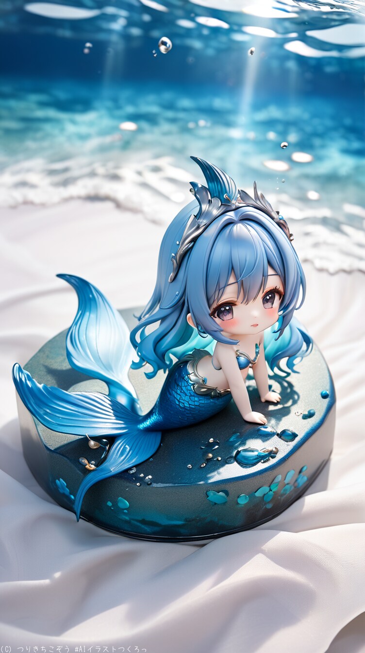 人魚の女の子