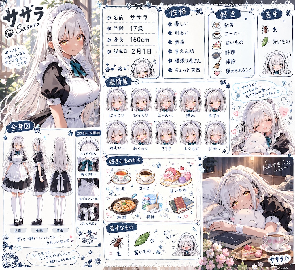 うちの子達　リファレンスシート