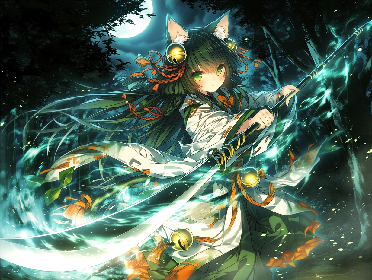 伝説の戦士（１）翠鈴　niji7
