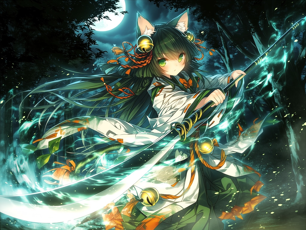 伝説の戦士（１）翠鈴　niji7