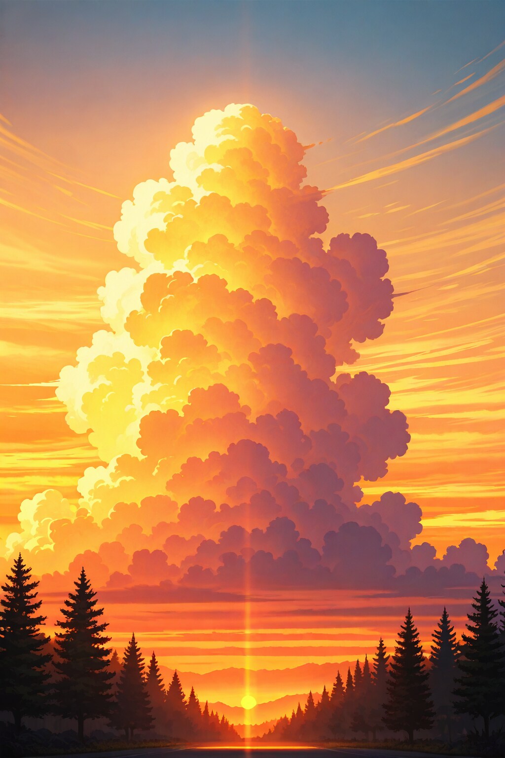 夕暮れの景色