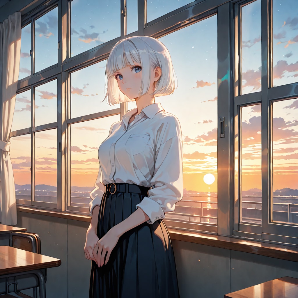 静寂の視線（Silent Gaze）