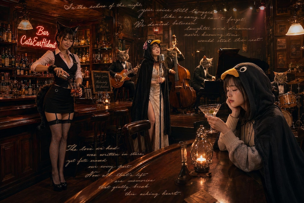 【ペンギンフェス】過ぎ去った優しさは甘い記憶(こたつさん主催「ペンギンフェス」/ねこなみさくらさん主催「BarCat２」エントリー作品)