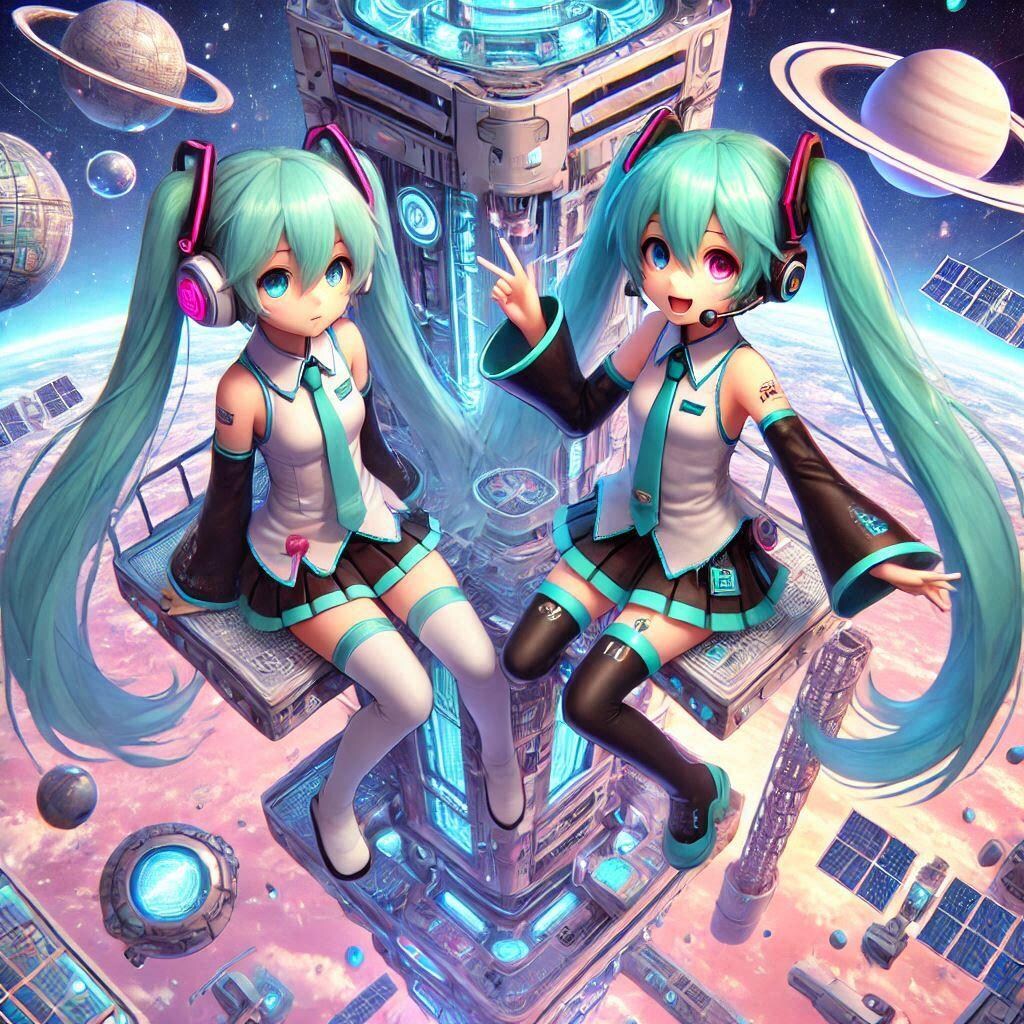 初音ミクと軌道エレベーター
