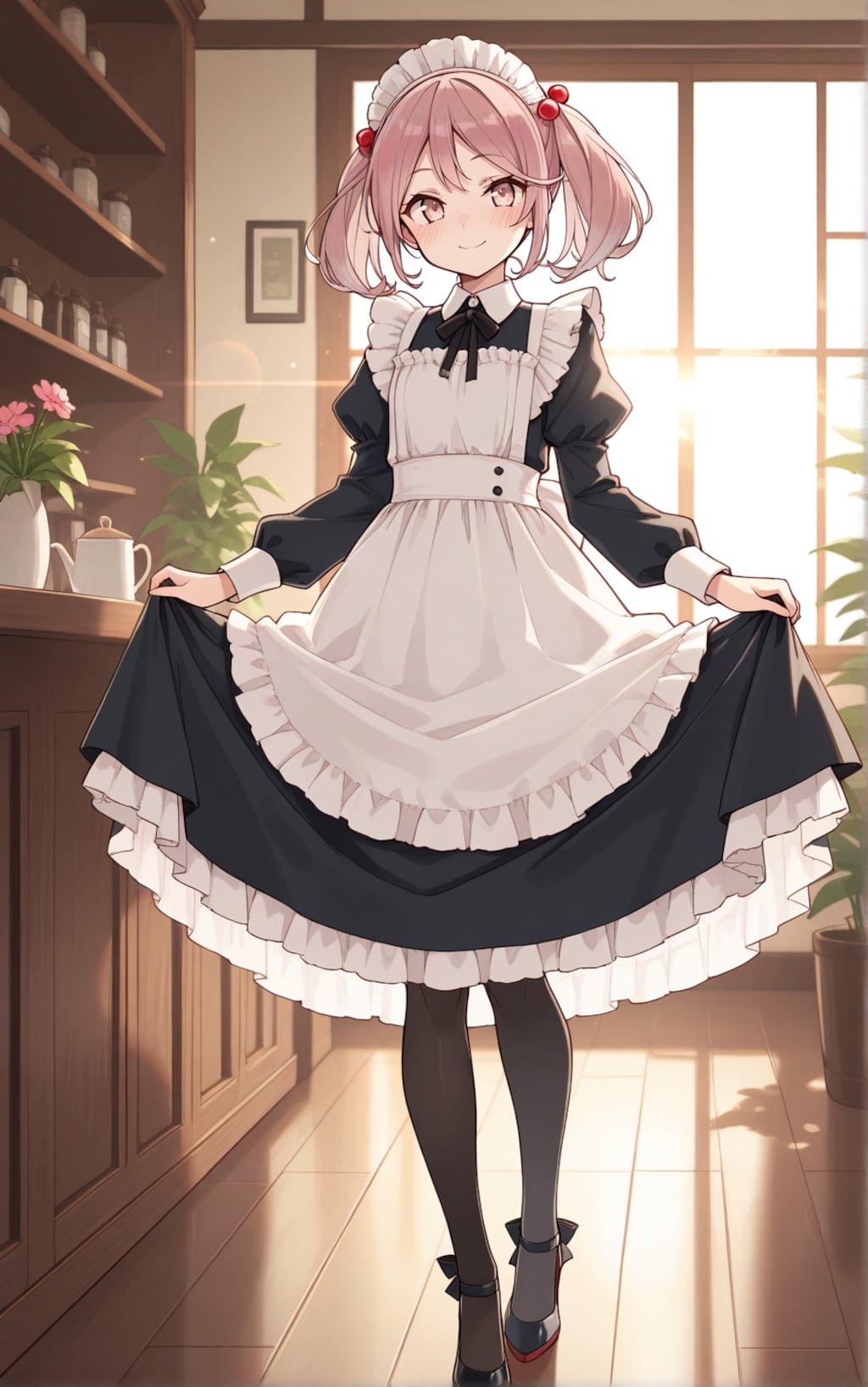 カフェのメイドさん