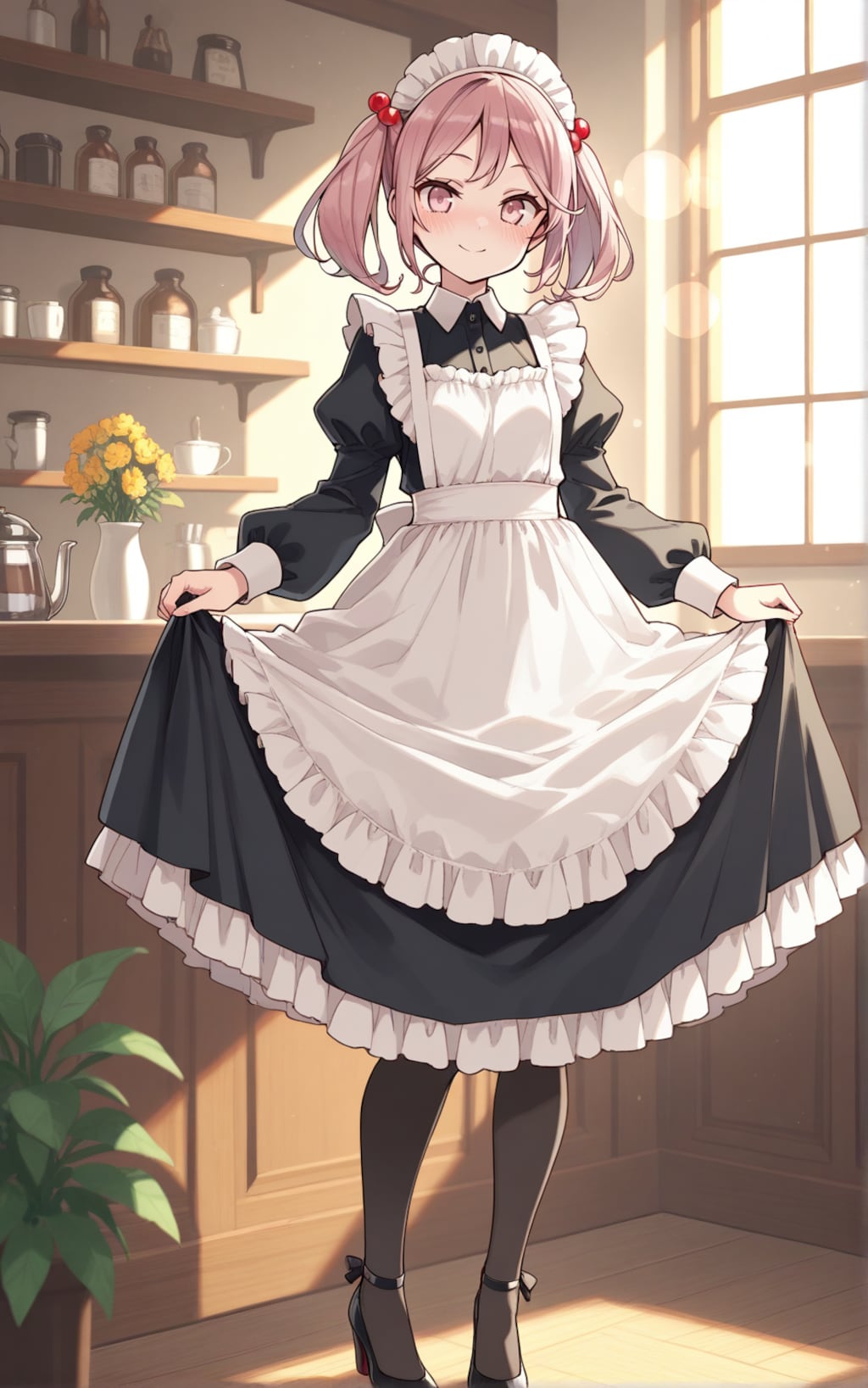 カフェのメイドさん