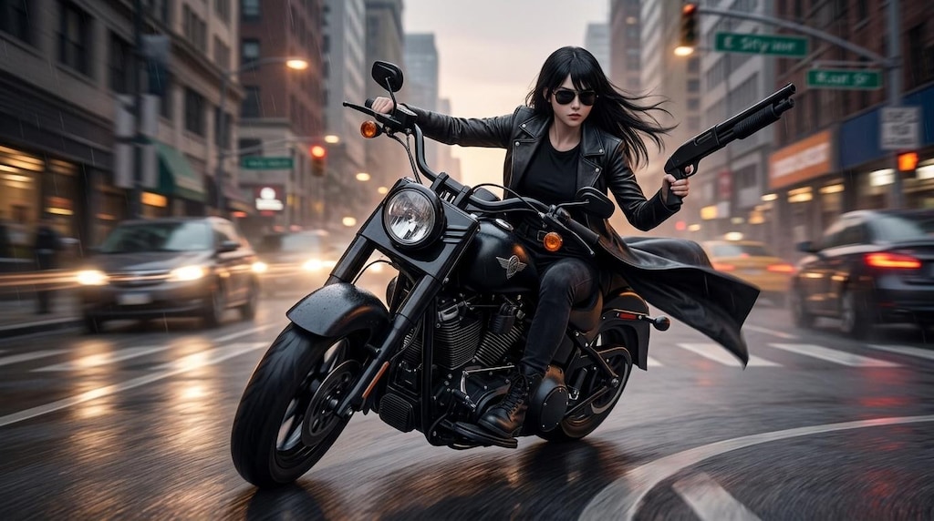 世紀末なんとかっぽい女性ライダー