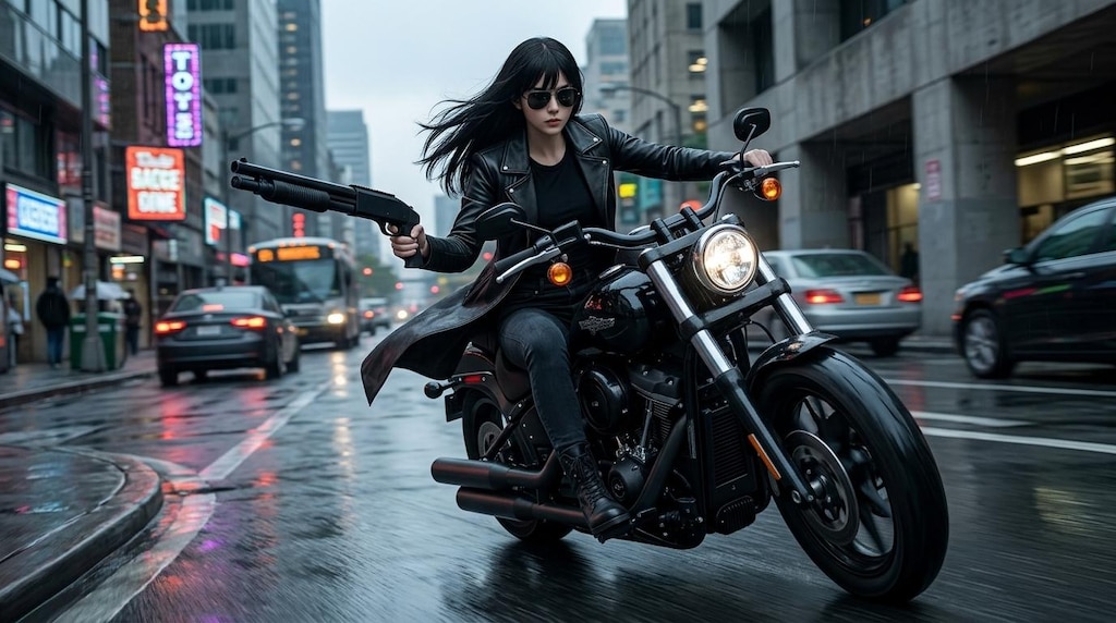 世紀末なんとかっぽい女性ライダー