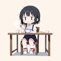 うどんを食べる 5枚目