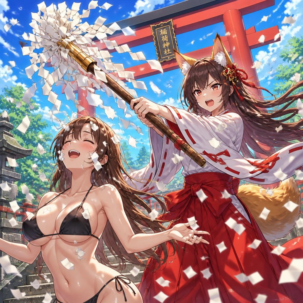 お祓いプレイ