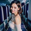 今日の隣席の女性 2枚目