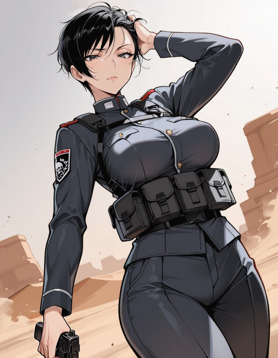 ミリタリーお姉さん