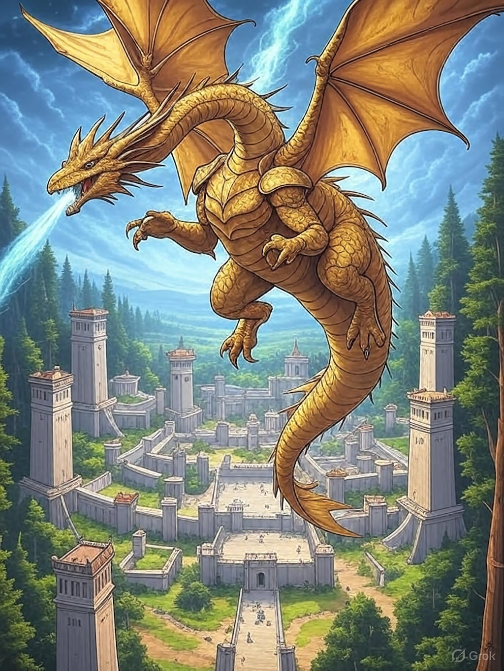 エノーシアの七大ドラゴン達