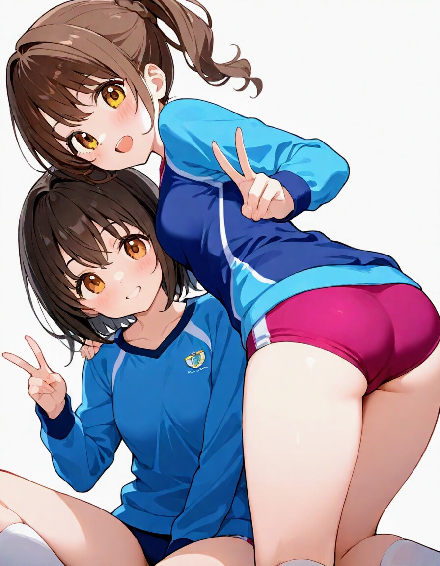 仲良しブルマ🩲お姉やんたち