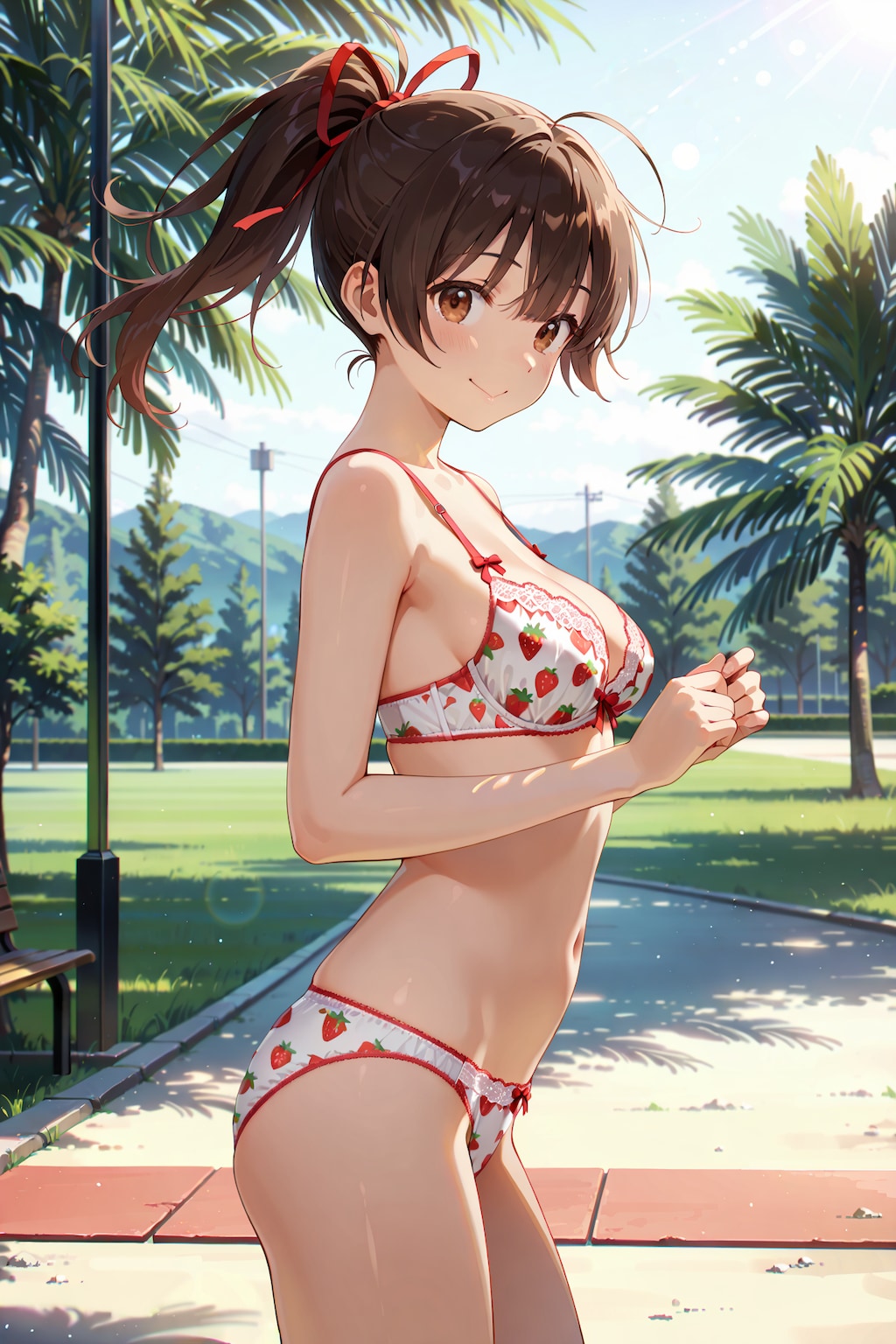 【撮影会】全力！苺アンダーウェア Z617