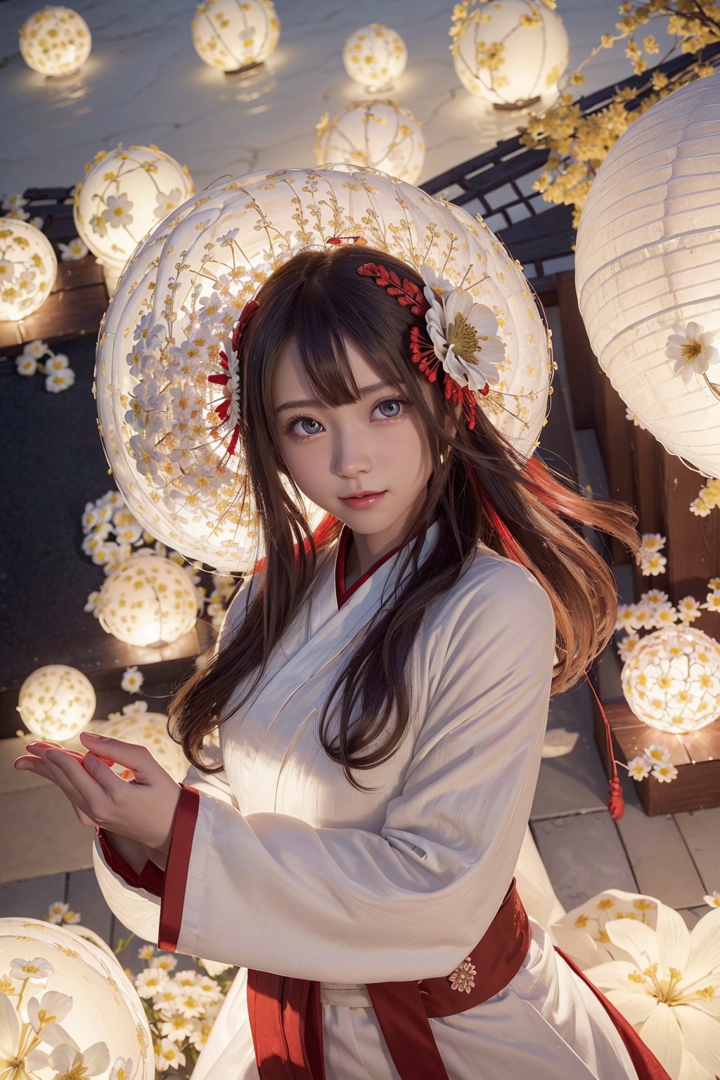 いかでか、お帰りの際はこの灯を辿りたまへ