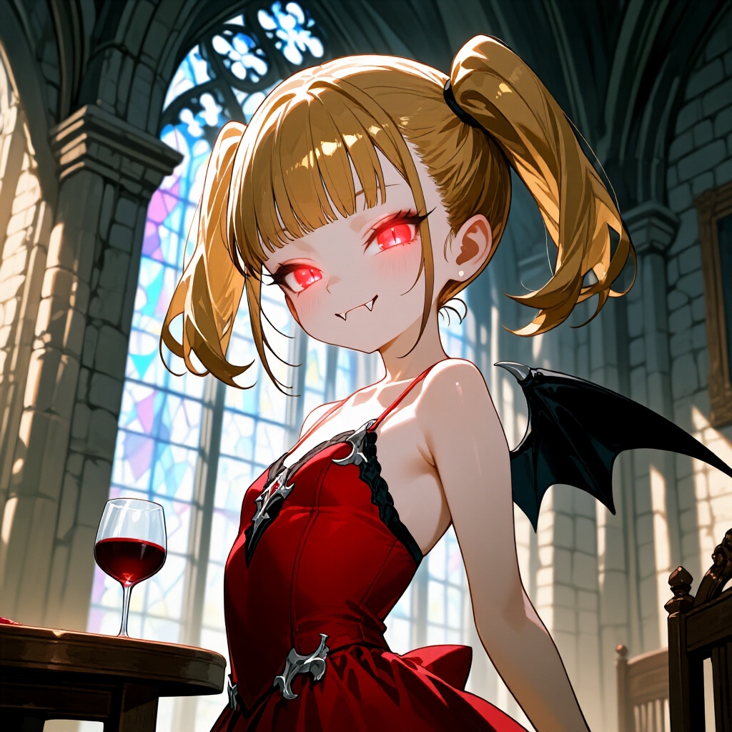 紅い瞳のヴァンパイア