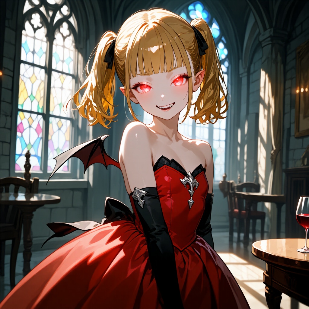 紅い瞳のヴァンパイア
