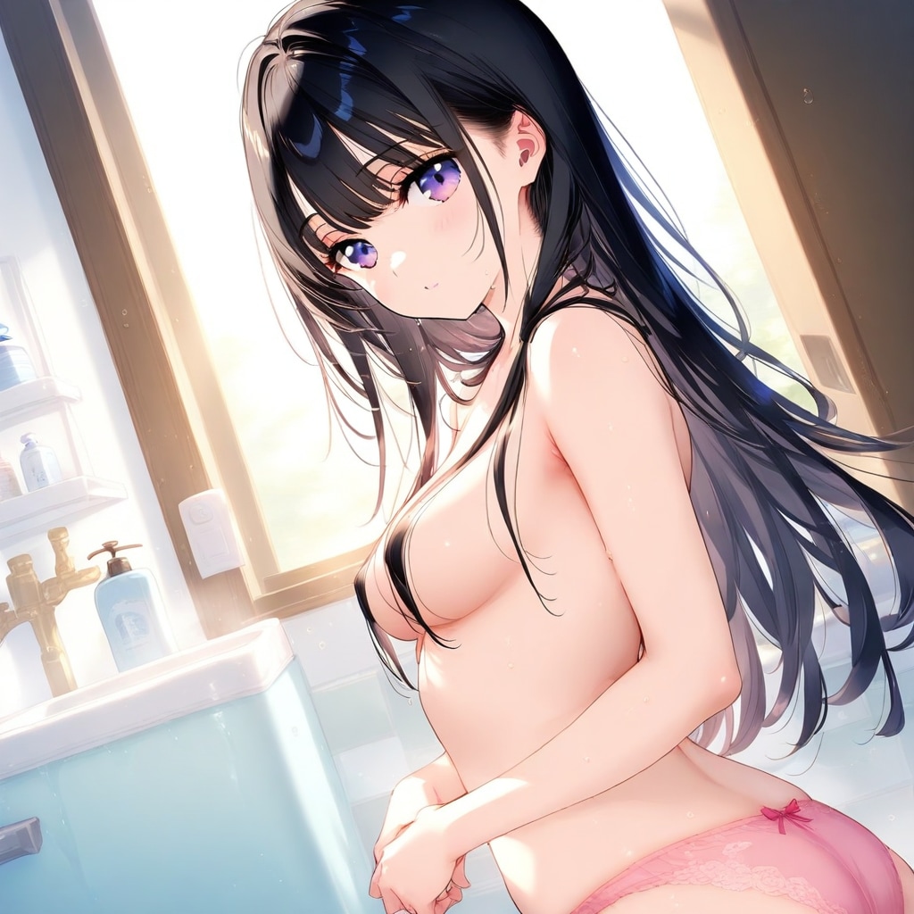 風呂上がりの凛ちゃん（２）