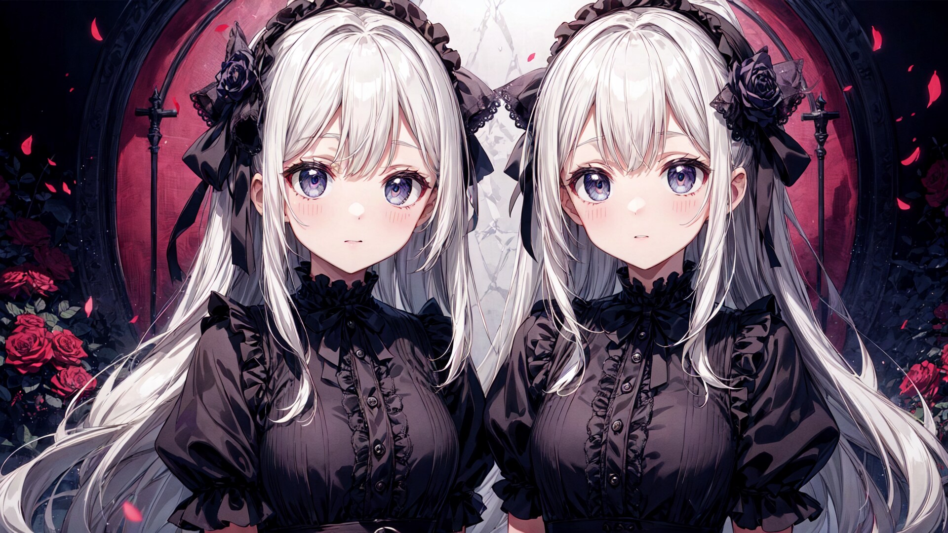 双子の女の子
