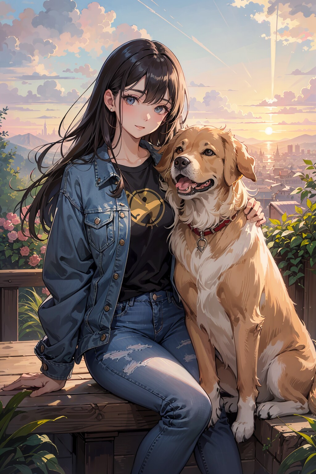 Modelはblueboys2D_v30さんで、Loraを入れたりマージしたり