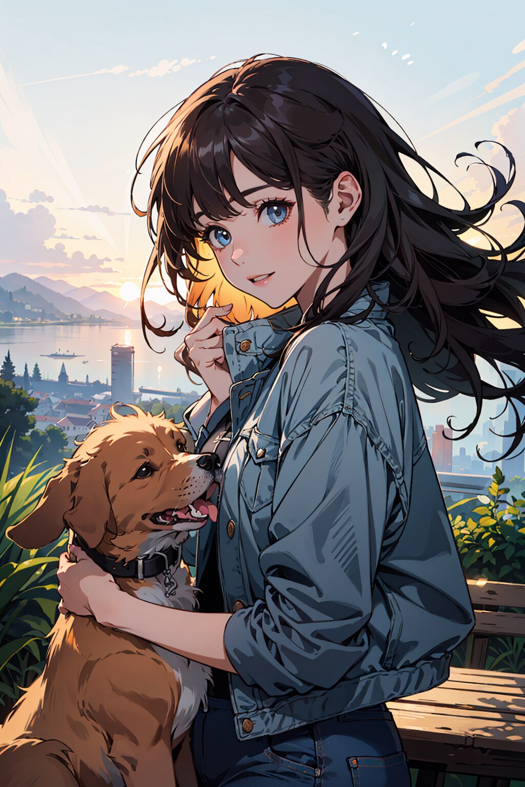 Modelはblueboys2D_v30さんで、Loraを入れたりマージしたり