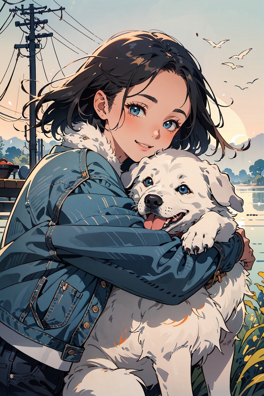 Modelはblueboys2D_v30さんで、Loraを入れたりマージしたり