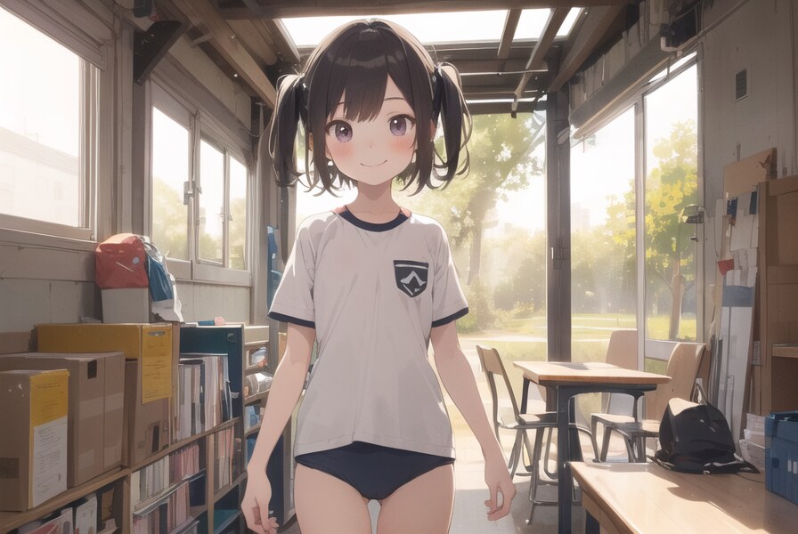 ツインテ体操少女 : 2023.11.20