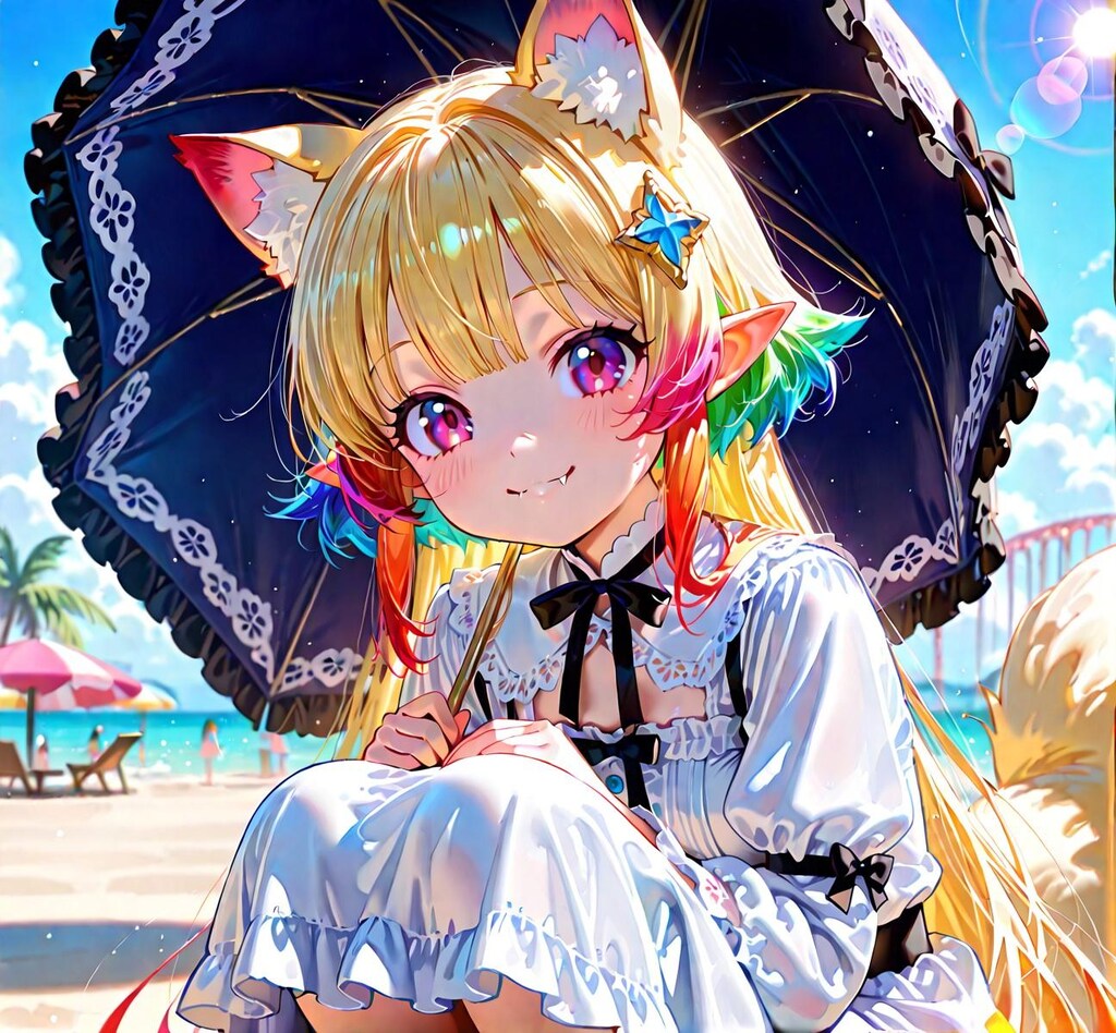 12枚）日焼け止めと吸血鬼ちゃん