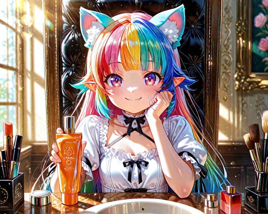 12枚）日焼け止めと吸血鬼ちゃん