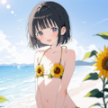 ヒマワリビキニ 5枚目
