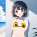 ヒマワリビキニ 3枚目