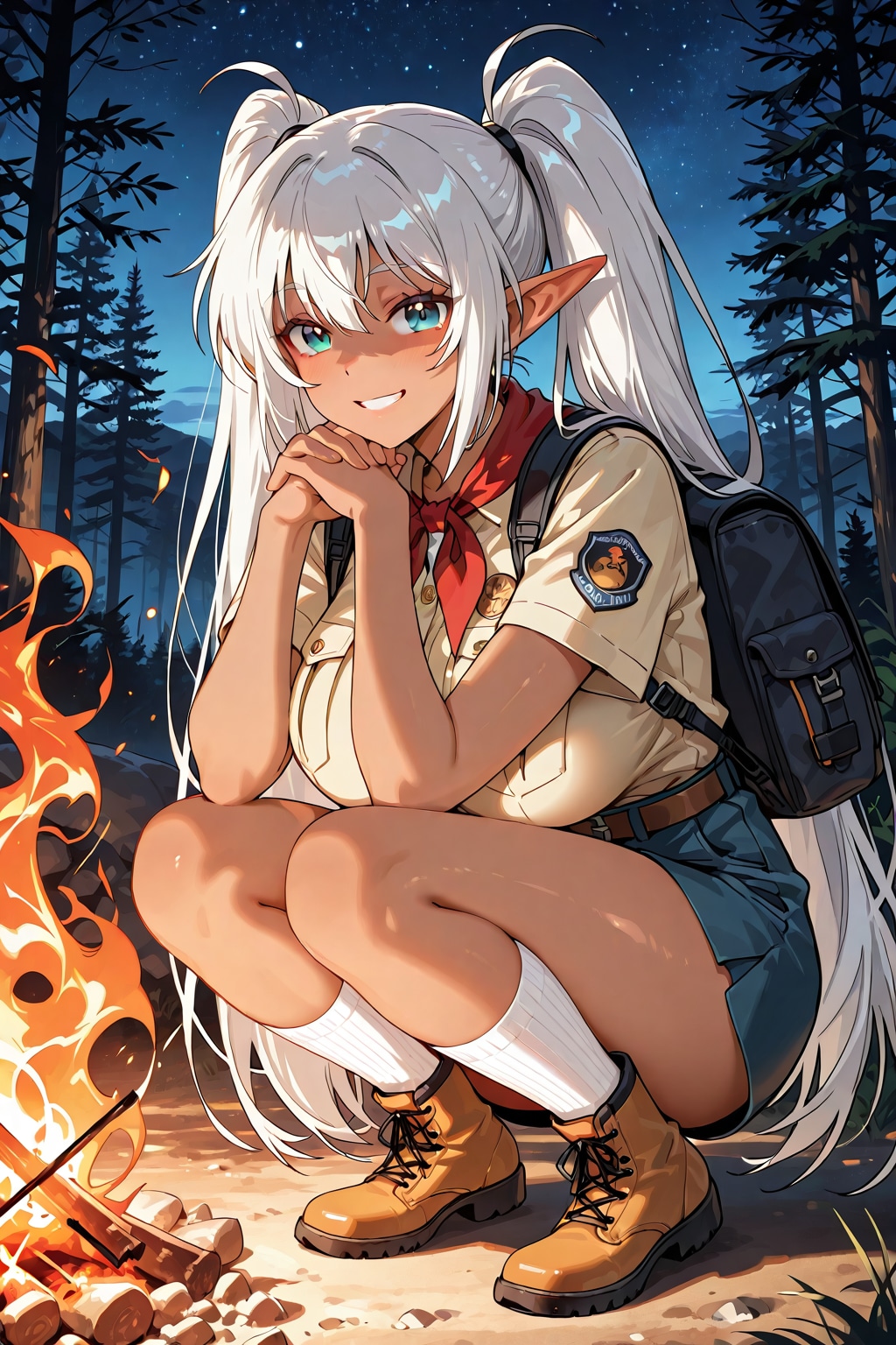 ガールスカウトのエルフ