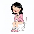 トイレ中の女性たち 2枚目