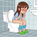 トイレ中の女性たち 3枚目