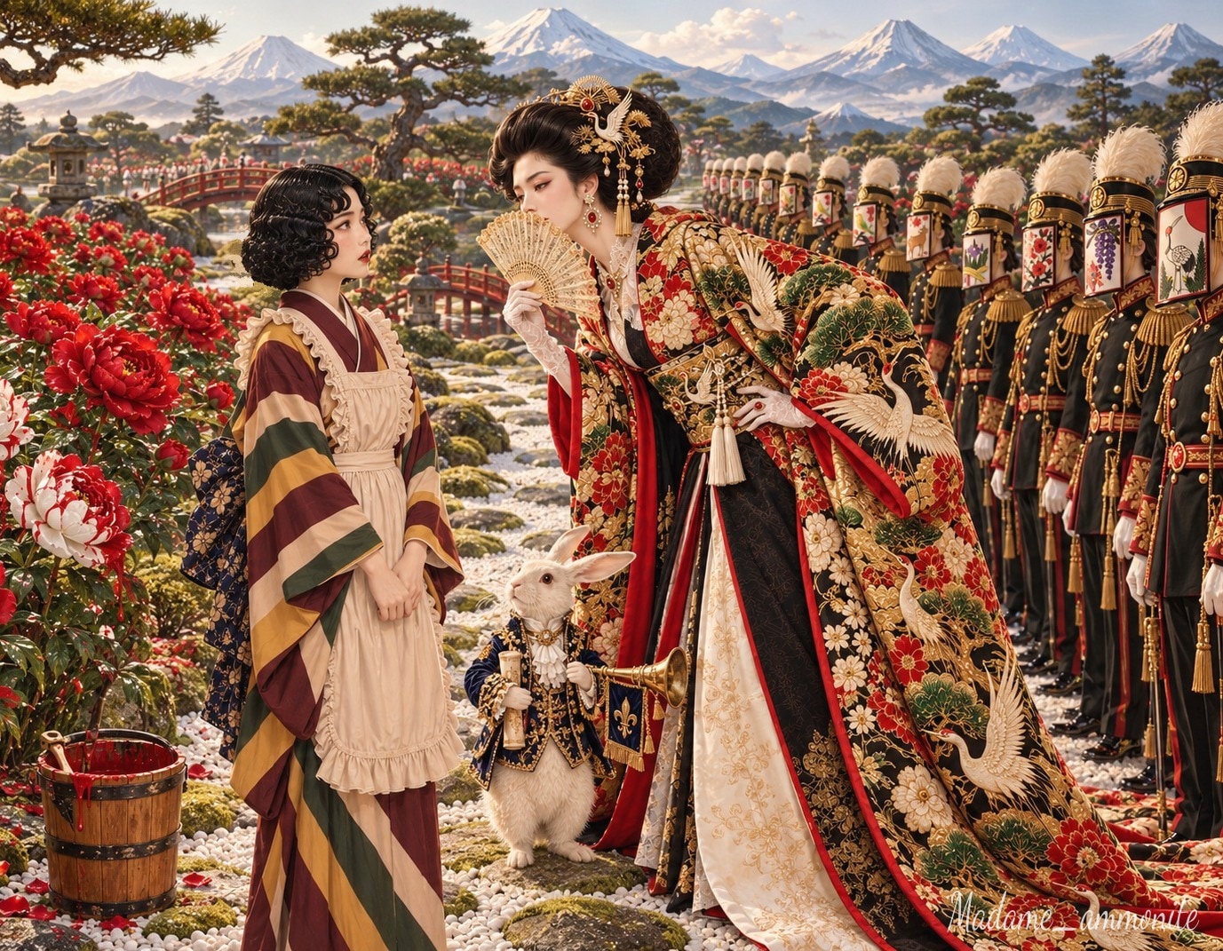 『女王の庭園』 | の人気AIイラスト・グラビア