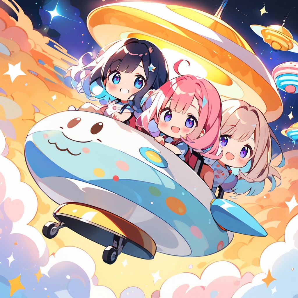 天駆ける仲良しちゃん