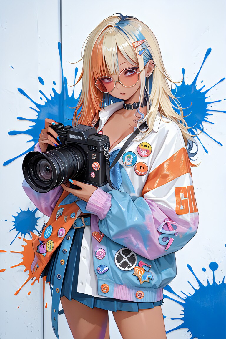 カメラガール | の人気AIイラスト・グラビア